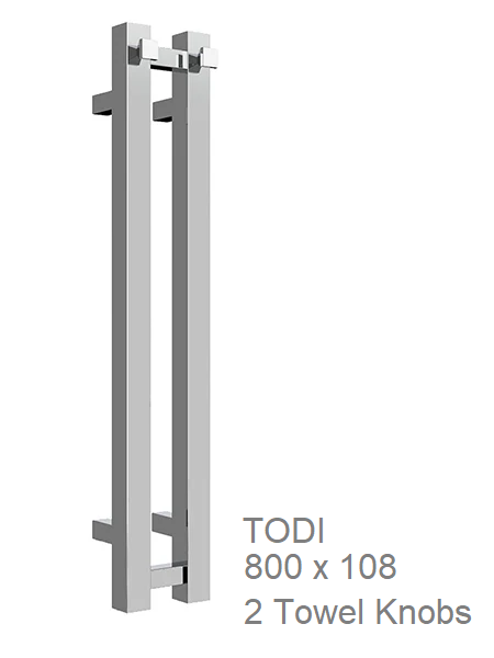 Reina Todi Chrome Towel Rail 800 x 108mm